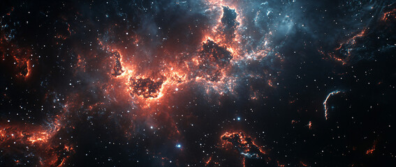 Poster - Cosmic Nebula.