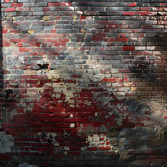 Canvas Print - Brick wall