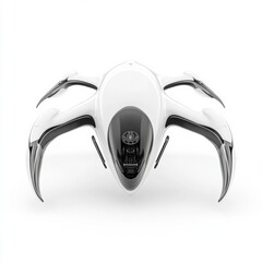 Sticker - A futuristic looking vehicle with a large spider like design, AI