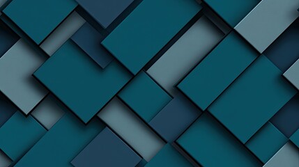 Poster - A dark teal and gray background features elegant diagonal stripes of dark green, reflecting a contemporary and minimalistic design style SEAMLESS PATTERN