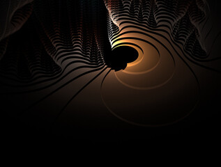 Imaginatory fractal abstract background Image