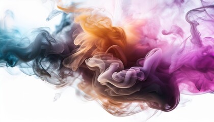 Wall Mural - easy to use colored smoke