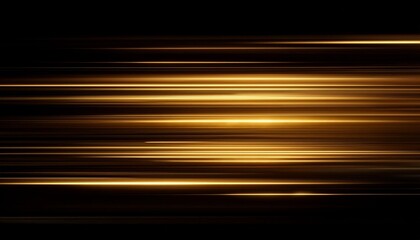 blur speed motion dark gold golden light trails moving fast was soft and horizontal smooth lines