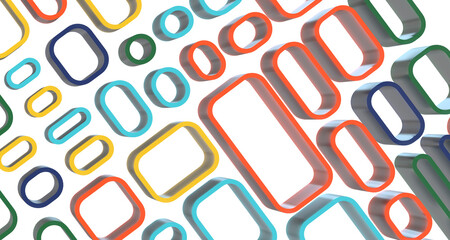 Poster - Abstract Geometric backgrounds full Color