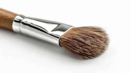 Sticker - Isolated White Background Cheek Brush