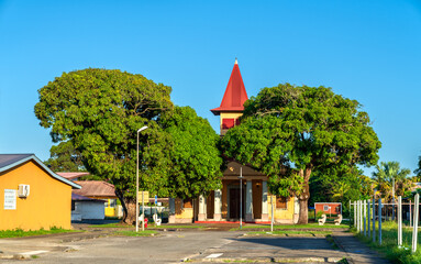 Wall Mural - Saint Catherine Church in Kourou - French Guiana, South America