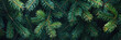© fahrwasser - Background of beautiful green spruce branches forming a natural texture