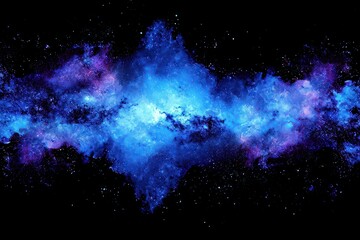 an image inviting us to listen to the whispers of the cosmos through the night sky, where each star'