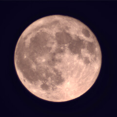 full moon - august 2024 supermoon