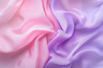 Poster - a seamless blend of pastel colors flows elegantly, showcasing soft fabrics that evoke a sense of cal