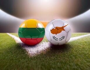 Banner Football Lithuania vs Cyprus