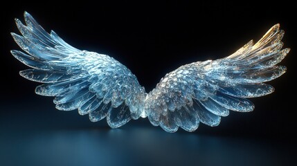 Crystal Angel Wings