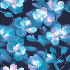 Wall Mural - Delicate floral creative beautiful background