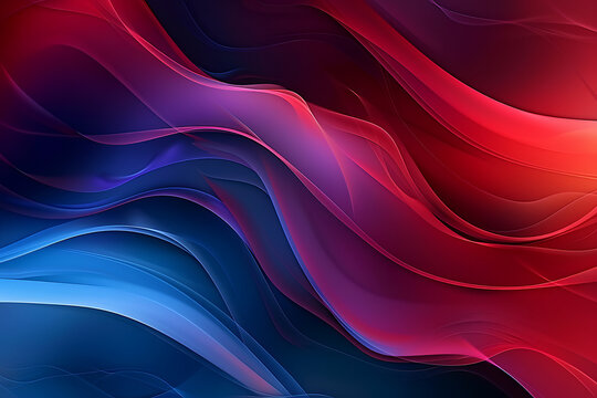 Modern abstract colorful dark red and blue gradient background