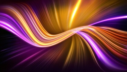 Wall Mural - background abstract purple yellow light line color for homepage