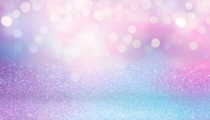 Wall Mural - cute abstract multicolor pastel pink glitter sparkle background soft blue purple and white abstract gradient bokeh background