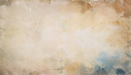 Wall Mural - old paper watercolor paint vintage aged background or texture