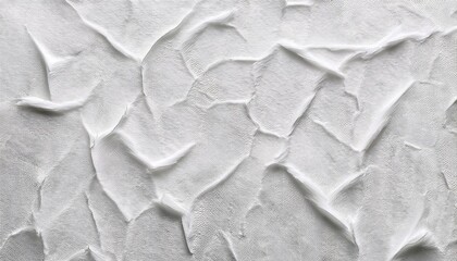 Poster - white paper mache surface a composite material background