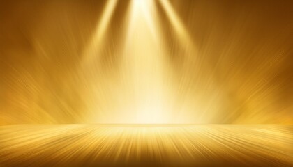 Wall Mural - golden scene with light rays background