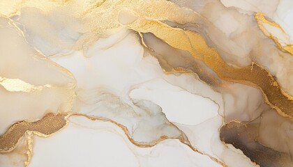 pastel antique golden watercolour background marble texture