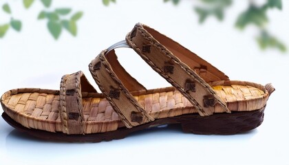 footwear made from birch bark sandals