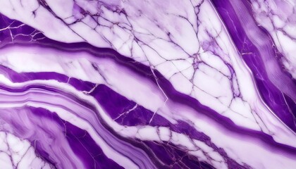 Canvas Print - background and texture of purple marble panorama banner