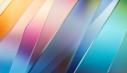 Wall Mural - smooth gradient background sheet of glass texture