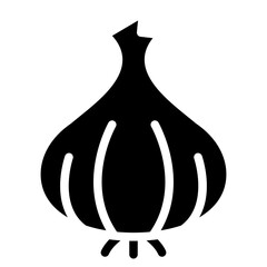 Sticker - onion, garlic icon