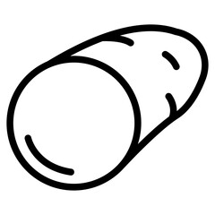 Sticker - potato icon