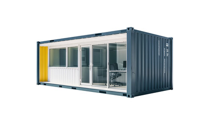 Office Made from Container PNG Transparent