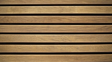 Wooden slats. Natural wood lath line arrange pattern texture background , ai