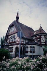 Wall Mural - View of historical building Rathaus Allmannsdorf Townhall in Konstanz, Germany