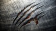 © thanakrit - Claw Marks on Metal.