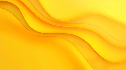 Wall Mural - abstract Yellow background, flat design,wave