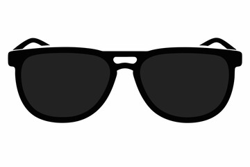 Wall Mural - Sunglasses icon, sunglasses vector silhouette