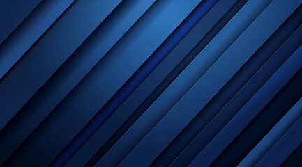 Sticker - Blue geometric background with diagonal stripes