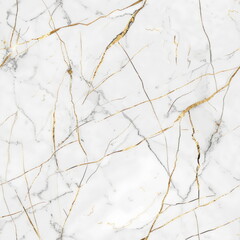 Wall Mural - white marble background with golden line, pattern for seamless