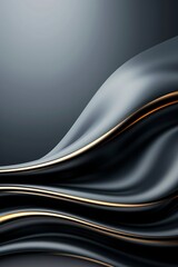 Poster - a sophisticated 3d background with a minimalist design, highlighted by luxurious materials and textu