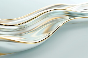 Poster - an exquisite 3d background with intricate details and a high-gloss finish, perfect for upscale prese