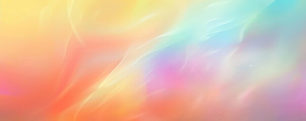Poster - A vibrant abstract background featuring soft pastel colors blending seamlessly, perfect for creative projects and digital designs.