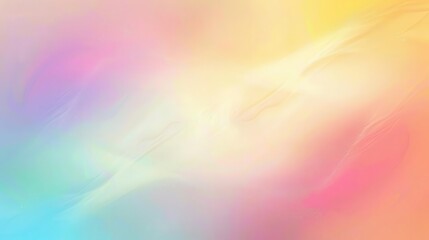 Poster - A soft and dreamy abstract background with a blend of pastel colors, perfect for creative projects and design needs.