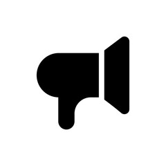 Wall Mural - speaker notification flat icon