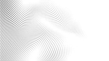 Wall Mural - Circle Halftone Vector Art, Icons, and Graphics Elements.
