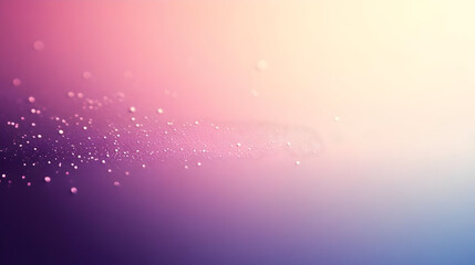 Wall Mural - A soft gradient background with sparkling particles.