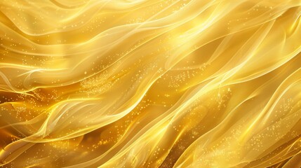 Poster - Vector illustration of golden abstract lines background. Luxury design wallpaper for print, wall art and home decor. Cover and packaging design.