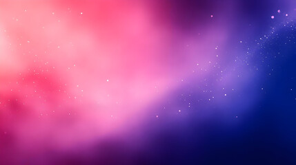 Wall Mural - A vibrant cosmic background with pink and purple hues and stars.