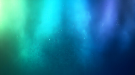 Sticker - A vibrant gradient background with shades of blue and green.