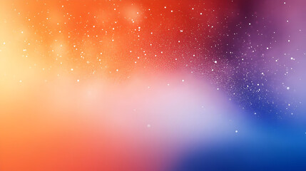 Wall Mural - A vibrant gradient background with stars, evoking a cosmic feel.