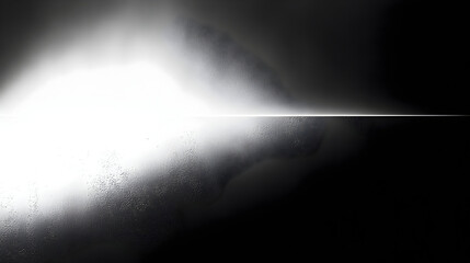 Wall Mural - Abstract black and white image with a light gradient effect.