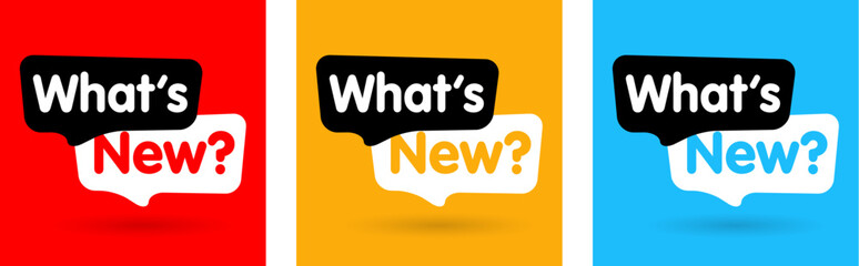 Sticker - What's new?